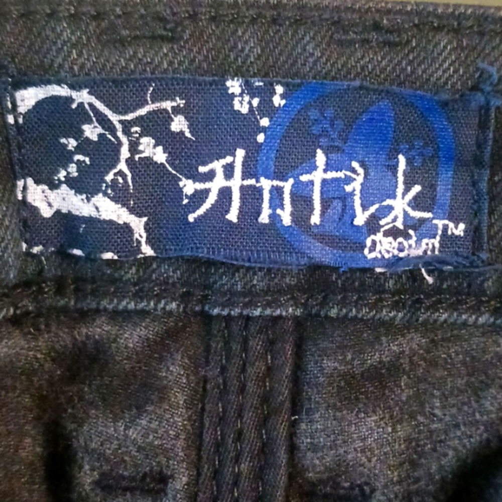 Antik Authentic Denim Straight leg Black Jeans-Vintage, 32, Black. - Picture 3 of 8